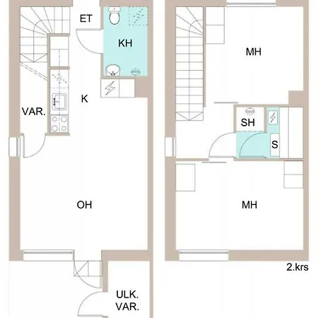Huoneisto Convenient For 6
